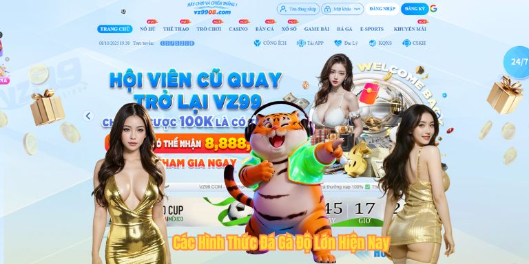 Các Hình Thức Đá Gà Độ Lớn Hiện Nay