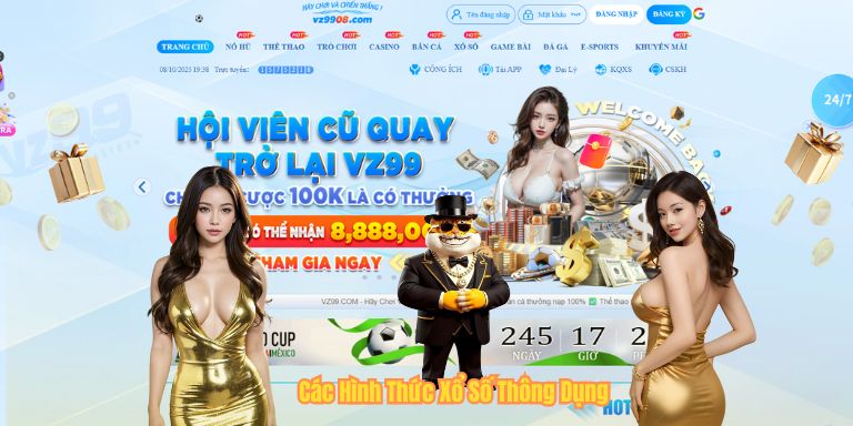 Các Hình Thức Xổ Số Thông Dụng