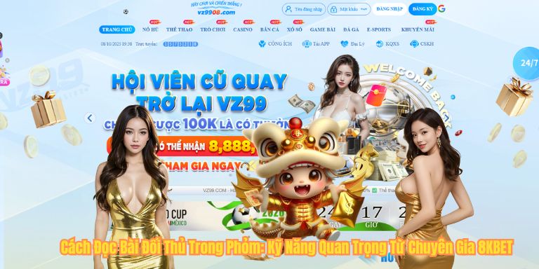 Cách Đọc Bài Đối Thủ Trong Phỏm: Kỹ Năng Quan Trọng Từ Chuyên Gia 8KBET