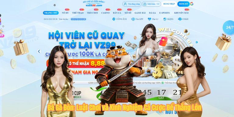 Đá Gà Đòn: Luật Chơi và Kinh Nghiệm Cá Cược Để Thắng Lớn