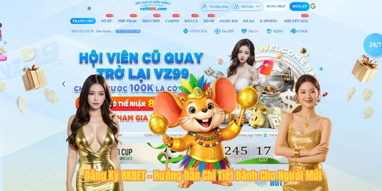 Đăng Ký 8KBET – Hướng Dẫn Chi Tiết Dành Cho Người Mới