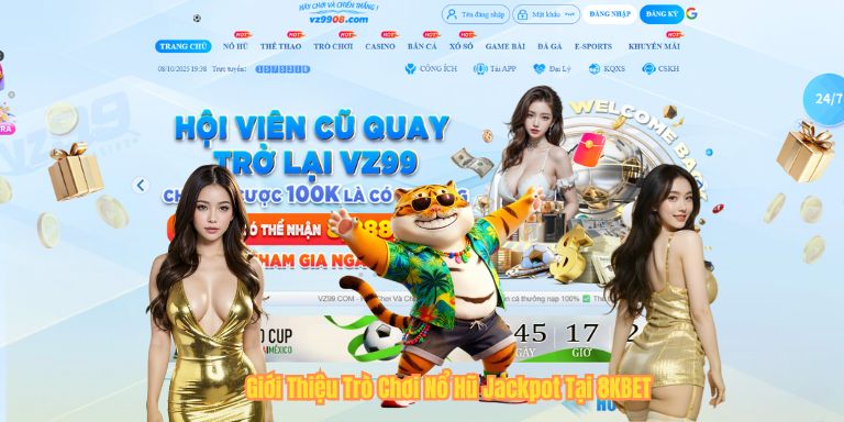 Giới Thiệu Trò Chơi Nổ Hũ Jackpot Tại 8KBET