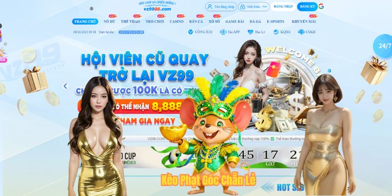 Kèo Phạt Góc Chẵn Lẻ