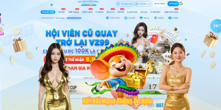 Kết Nối Mạng Không Ổn Định