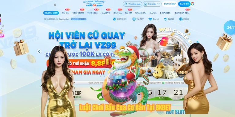 Luật Chơi Bầu Cua Cơ Bản Tại 8KBET