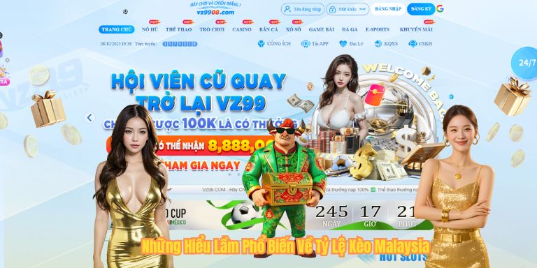 Những Hiểu Lầm Phổ Biến Về Tỷ Lệ Kèo Malaysia