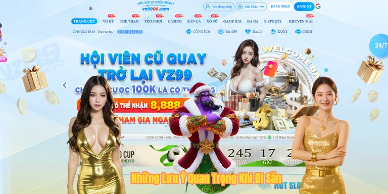 Những Lưu Ý Quan Trọng Khi Đi Săn