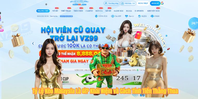 Tỷ Lệ Kèo Malaysia Là Gì? Khái Niệm và Cách Tính Tiền Thắng Thua